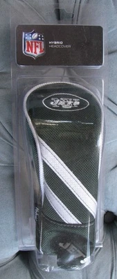 NUEVO EN PAQUETE, CUBIERTA HÍBRIDA PARA PALOS DE GOLF WINCRAFT INC, NFL JETS, Foto 1 de 4