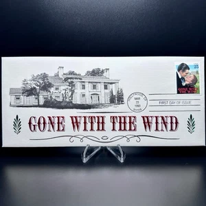 Gone with the Wind Official Commemorative Cachet - Limited 1,750 - 1990 FDC - Picture 1 of 5