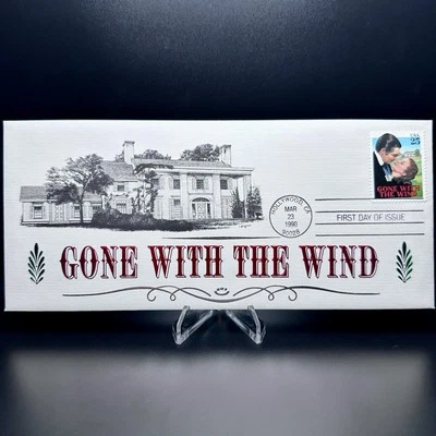 Gone with the Wind Official Commemorative Cachet - Limited 1,750 - 1990 FDC - Image 1 of 4