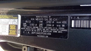 Chassis ECM SRS Center Console Sedan Fits 22-23 FORTE 680354 - Picture 1 of 12