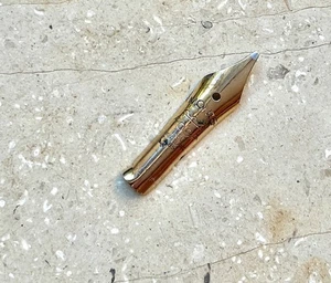 VINTAGE PARTS! MONTBLANC Monte Rosa Goldfeder, B - Picture 1 of 1