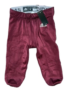 Adidas, weinrot/weiß Presseabdeckung Jugend Fußballhose (ohne Polster) Größe Large - Bild 1 von 5