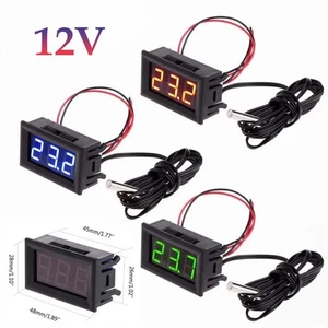 Mini Digital LCD Thermometer Temperature Meter Gauge Sensor Indoor Outdoor - Picture 1 of 10
