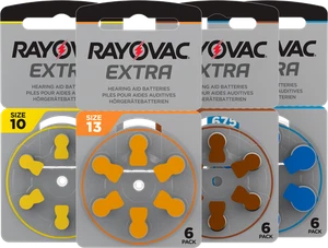Rayovac Advanced Hörgerätebatterien Hörgerät Typ: p13, 13, DA13, S13, PR48, ZL2 - Picture 1 of 8