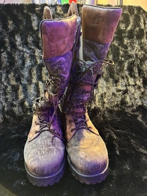 Megellan Men’s Size 13 Real Tree Waterproof Camo Snake Shield Boots  - Image 1 of 4