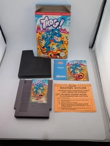 NES - TROG! - Nintendo Cartridge + Manual + Hard Case Box - PAL GREAT CONDITION - Picture 1 of 12