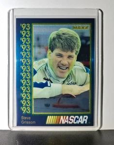 Steve Grissom 1993 Maxx Premier Plus Racing #31 NASCAR Card Grissom Racing - Picture 1 of 2