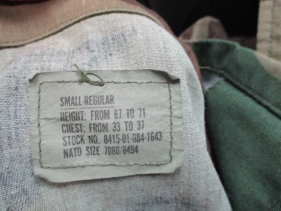 USGI WOODLAND BDU TOP WINTER WEIGHT M81 SHIRT MILITARY ARMY SHIRT CAMOUFLAGE - Image 1 of 4