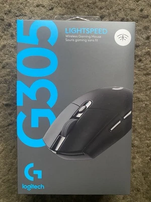 Logitech G305 Lightspeed Wireless Optical Gaming Mouse in Black - Image 1 of 4
