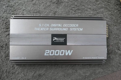 icbm-5.1 performance teknique 5 channel car amplifier Old Skool - Image 1 of 4