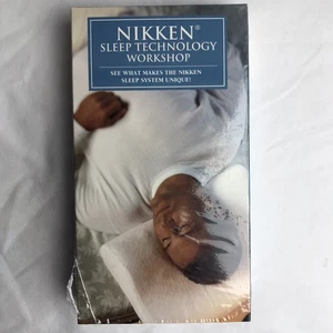 Nikken Sleep Technology Workshop VHS Tape Blue Health Wellness Education - Picture 1 of 2