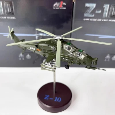 AF1 1:100 Alloy Diecast Military Model Chinese Z-10 Attack Helicopter Collection - Image 1 of 4