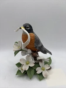 Lenox 2001 Robin Limited Edition Porcelain Figurine EUC - Picture 1 of 7