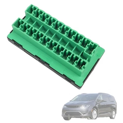 Conector de caja de fusibles Chrysler Pacifica Voyager Jeep Wrangler Ram 1500 2500 3500 ﻿ Foto 1 de 4