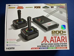 Brand New Atari Gamestation Pro with Wireless 2 Joysticks My Arcade 200+ Games - Picture 1 of 5