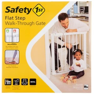Safety SecurTech Simply Close Metal Gate - White - Picture 1 of 2