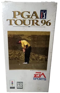 PGA Tour 96 Panasonic 3DO Brand New Factory Sealed Complete CIB Longbox Golf - Picture 1 of 4