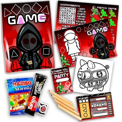 MY KINDA PARTY Symbol Survival Party Bags – Pre-Filled Kids Favours with Activities & Sweets