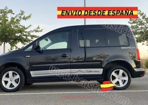 2x Laterales Adhesivas Outdoor Stick Vinilos Furgo Camper VW Caddy 182x14cm - Imagen 1 de 2