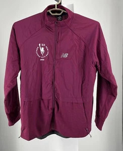 New Balance x NYC Marathon  2022 Jacket Heatgrid 2XL MJ23250M Dark Ember Heather - Picture 1 of 4