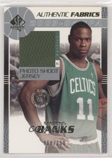 2003-04 SP Authentic Authentic Fabrics /150 Marcus Banks #MA-J Rookie RC
