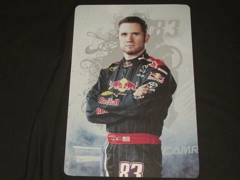 2010 BRIAN VICKERS #83 RED BULL NASCAR POSTCARD Cover