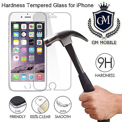 For IPhone 7 6 6s 8 Plus SE 2 2020 Tempered Glass Screen Protector • 1.19£
