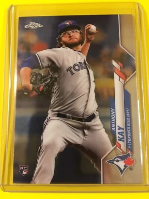 🔥🔥2020 Topps Chrome ANTHONY KAY ROOKIE RC Base #120 Toronto Blue Jays - Image 1 of 2