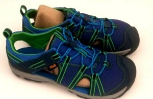 NEW TEVA YOUTH / BIG KID MANATEE NAVY CLOSED TOE SANDAL SIZE 6 - Picture 1 of 6