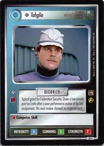 Star Trek CCG Tahglio Near-Mint/NM Common – TMP 2002 - Picture 1 of 1