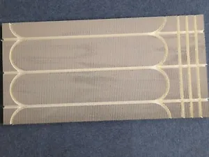 20mm Overlay UFH  XPS Grooved Cement Coated Panel for 16 /15mm Pipe 200mm centre - Picture 1 of 5