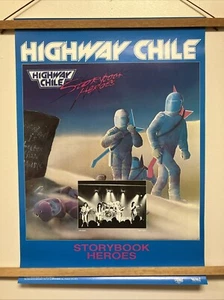 vintage 1983 Highway Chile Storybook Heroes PROMO POSTER 17"x24" Excellent Condi - Picture 1 of 8