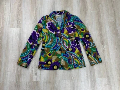 Blazer Mujer ETRO Milano Talla 44 Color Multicolor Foto 1 de 4
