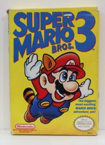 Super Mario Bros 3 Nintendo NES WITH BOX - Picture 1 of 10