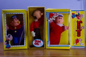 Muñecas Popeye, aceite de oliva y guisante dulce de 1970 - Imagen 1 de 4
