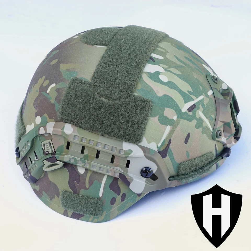 HUDI’S TACTICAL Made with Kevlar Level 3A ballistic helmet, MICH style - lab tested & video