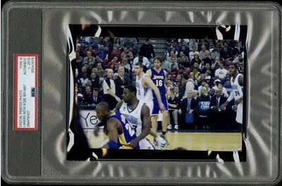 Kobe Bryant 2010 original tipo III FOTO INSTANTÁNEA 4X6 LA CHAMPIONSHIP TEMPORADA PSA Foto 1 de 4