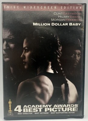 Million Dollar Baby DVD Widescreen Edition Clint Eastwood Hilary Swank 2005 - Image 1 of 3