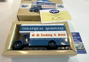CORGI "Theatrical Removers" - Mint cond. Model no.97091 + COA - 1:50 Scale BNIB - Picture 1 of 5