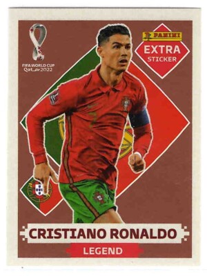 Panini Fifa World Cup Qatar 2022 Cristiano Ronaldo Extra Sticker