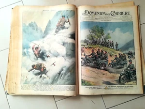 RACCOGLITORE LA DOMENICA DEL CORRIERE GIORNALE D'EPOCA DEL 1939 DA COLLEZIONE-86 - Foto 1 di 13