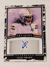 Azizi Hearn 2022 SAGE Artistry Auto Rookie Autograph RC UCLA A-AH3