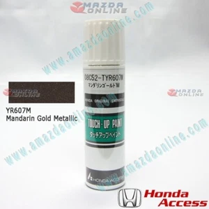 Honda Access Japan Original Touch Up Paint YR607M Mandarin Gold Metallic - Picture 1 of 3