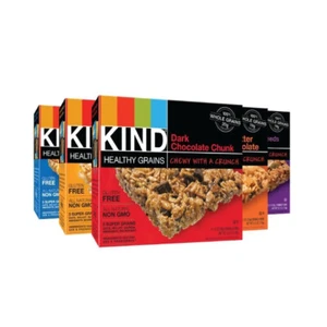 KIND Healthy Grains Bars-Variety Pack-1.2 Oz-5 Count-5 Pack - Picture 1 of 1