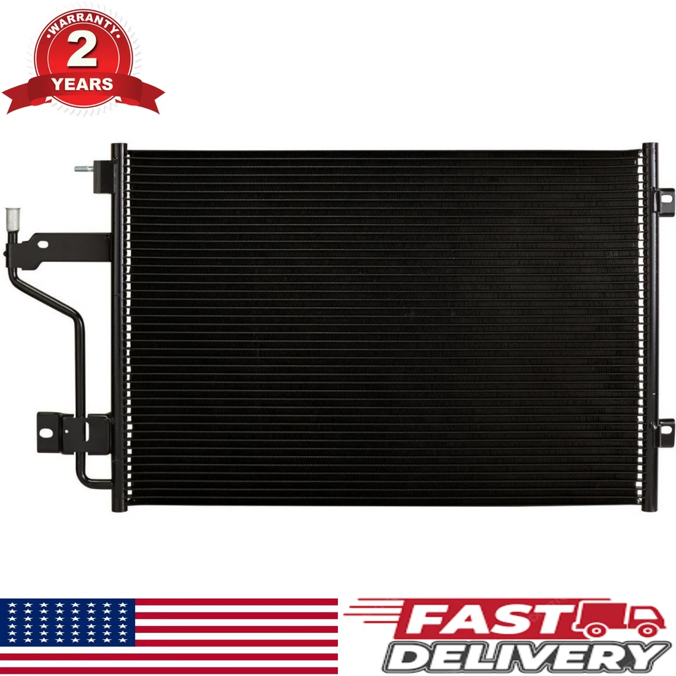 AC Condenser A/C Air Conditioning For Dodge Ram 2500 3500 1998- 02 Aluminum 4983 Foto 1 de 3