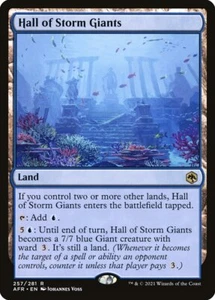 MTG Hall of Storm Giants (257/471) Adventures in the Forgotten Realms NM - Picture 1 of 1