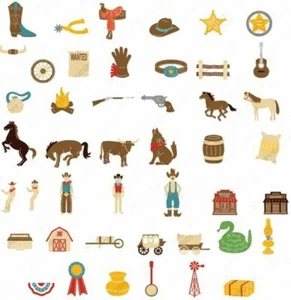 Cricut Old West Cartridge  - Picture 1 of 3