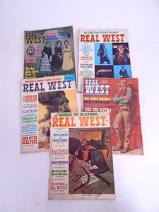 Vintage Lot of 5 Real West Magazines 2-68', 69',  70',  74' - Picture 1 of 2