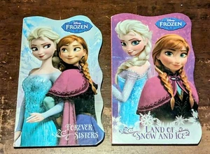 Disney Frozen Board Book Lot of 2 Shaped Board Books - Picture 1 of 3