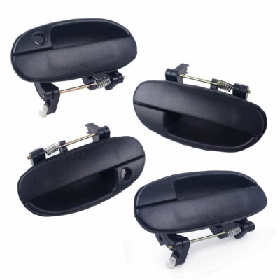 подходит для Daewoo Lanos 1998-2002 пара передняя/задняя наружная дверная ручка tp - Изображение 1 из 4